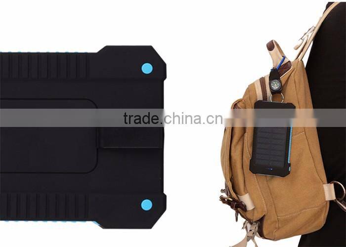 HC-S03 2016 products solar power bank charger for cell phones smartphones