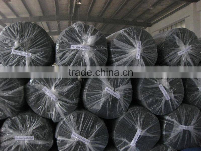 Black NBR-PVC fireproof nitrile foam rubber thermal insulation sheet