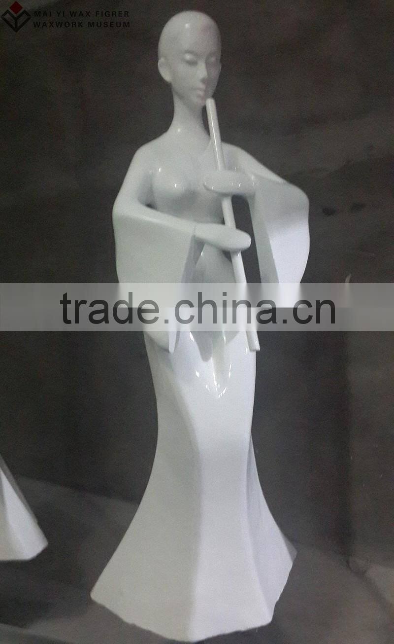 Art sculpture of fiberglass resin statue for garden decoration
