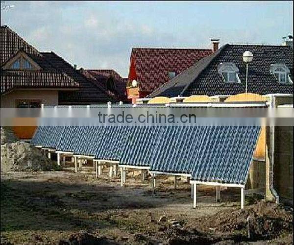 Clean Residential solar heater pool