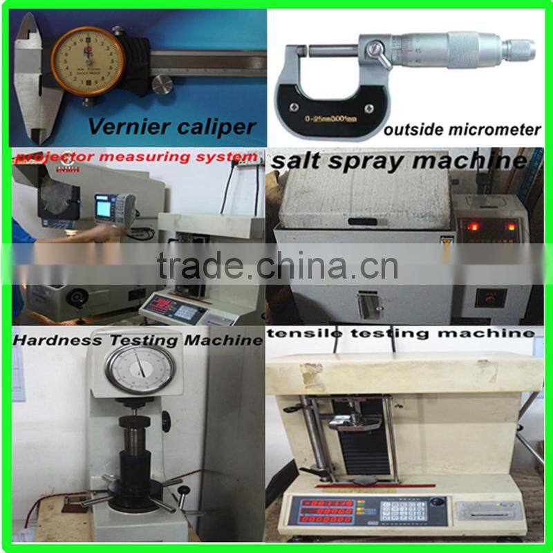 custom 4mm shock bungee cord hook ,elastic cord hook,metal for bungee cord