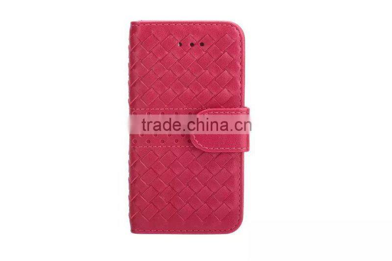 High Quality Mobile Phone Leather Case For Tables,Woven Pattern Fancy Wallet Leather Case For samsung Galaxy Tab