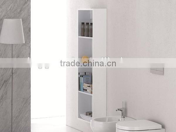 Light Color MFC Modern Bathroom Cabinet Hotel Room Laminte Cabinet Furniture
