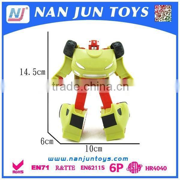 Wholesale Cheap High Quality Plastic car transform robot toy for kids