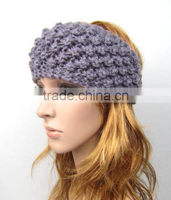 crochet corn pattern girl hair tie