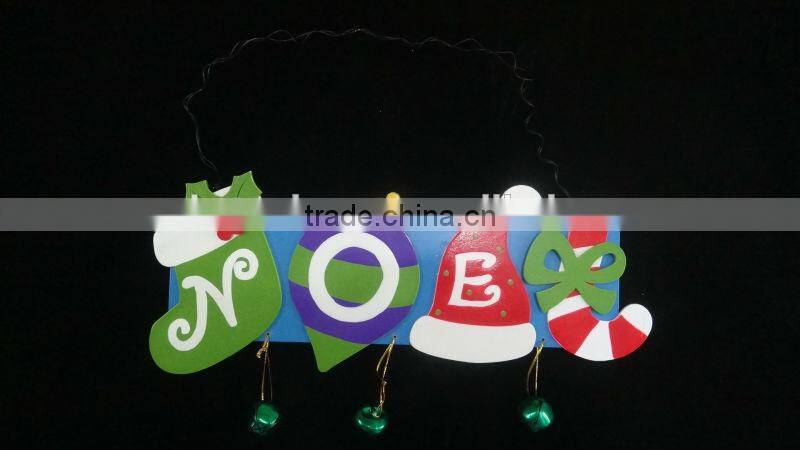 Christmas outdoor decorations NEOL JOY letters christmas decoration