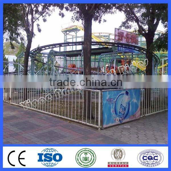 Large siexe fairground ride sliding dragon