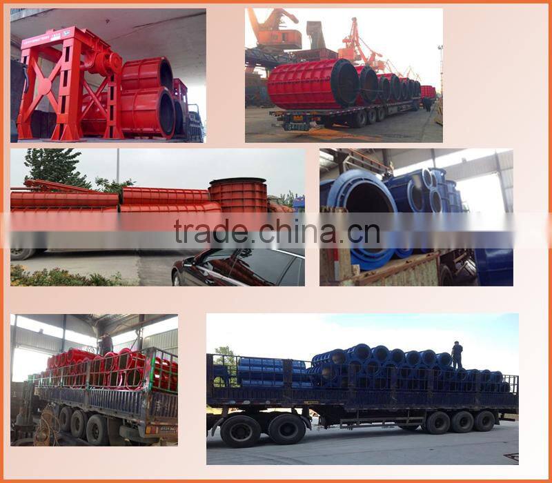 Reinforced cement culvert pipe machine