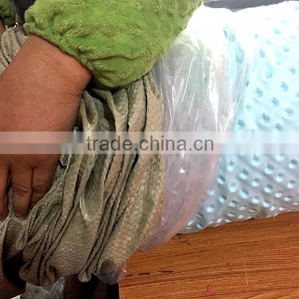 100% Polyester Super Soft 26 Colors Lt Pink Fleece Minky Fabric