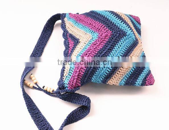 2016 fashion design shoulder bag national style nice bag women's woven bag