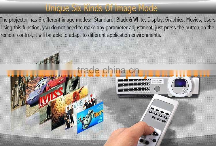4500 lumensLED Projector Multimedia teaching& Home Theatre