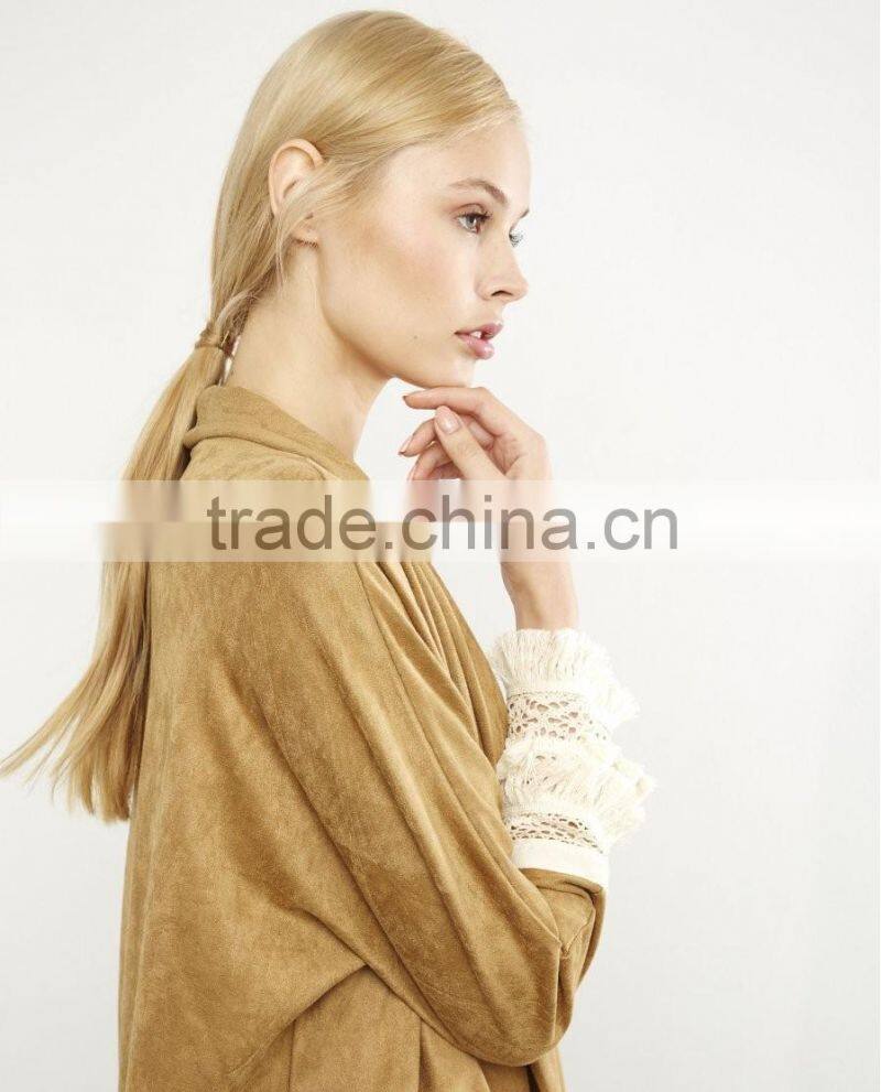 Chiffon Women Blouse,Gold Lady Blouse,Fashion Design