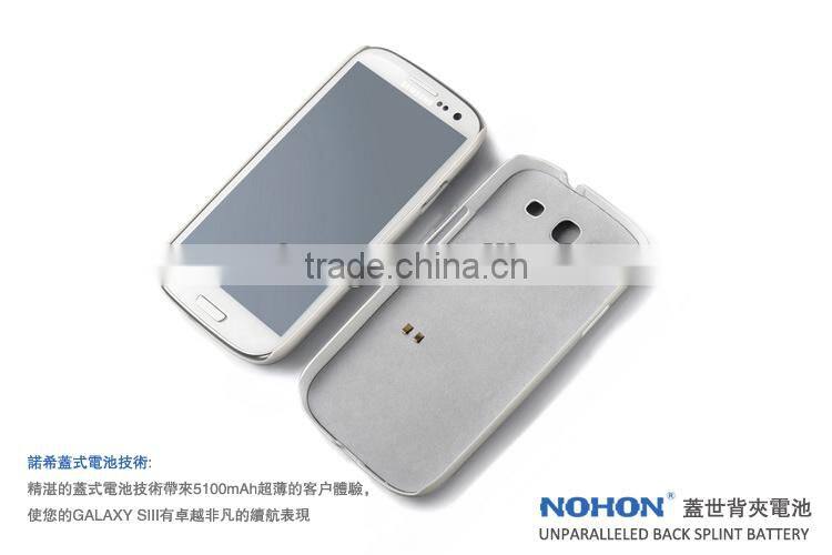 Hot Sale!!! Back-up Splint Battery with Cover for Samsung S3/9300/