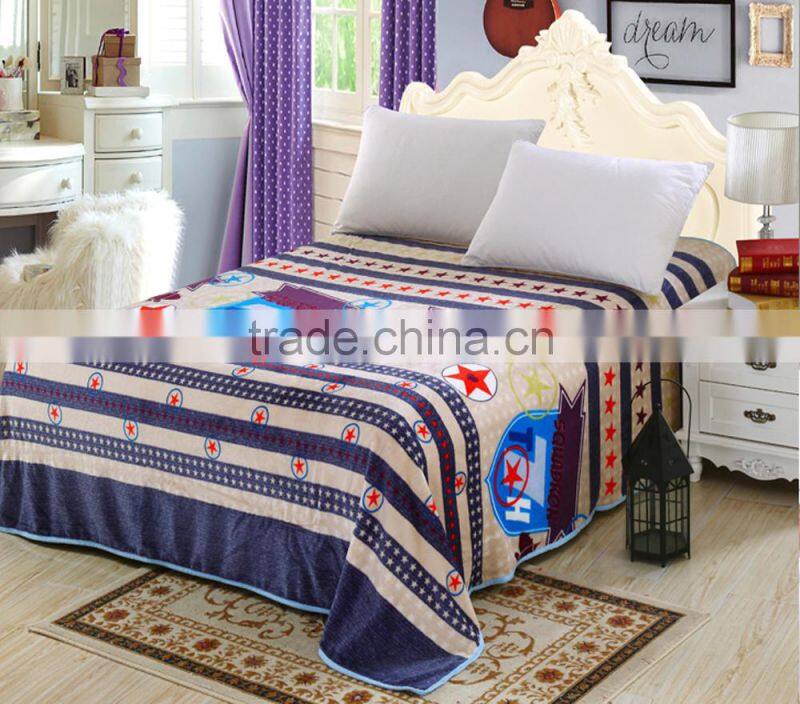 Cheap Household Gift Colar Fleece Blanket,Micro Fleece Blanket