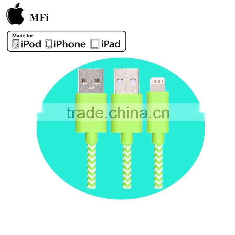Phone accessories 1m MFi certified 8pin usb cable