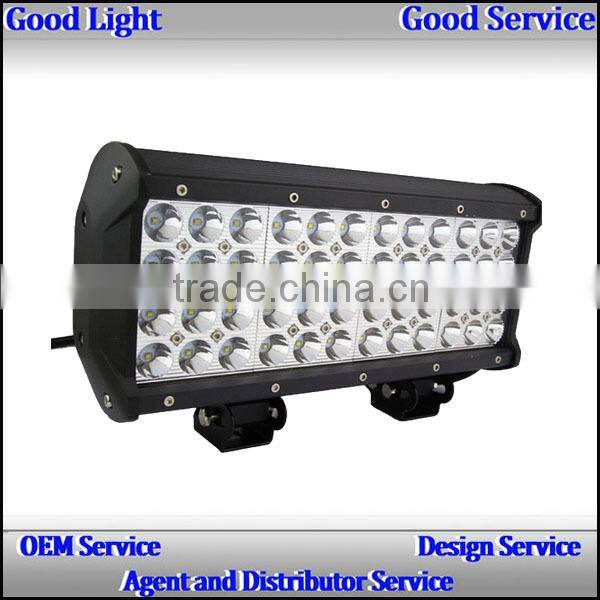 OVOVS factory price ! 12 inch 144w 4 row led lighting bar for offroad SUV