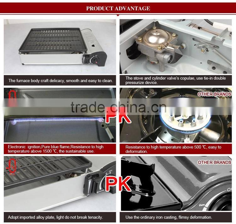 BBQ Gas Grill Outdoor Butane Gas Barbecue Grill