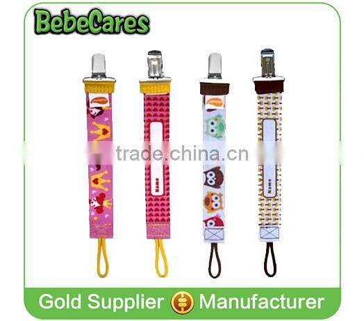 2015 NEW Factory wholesale washable baby pacifier holder