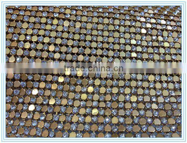 Aluminium glass rhinestone sheets for decoration trimming