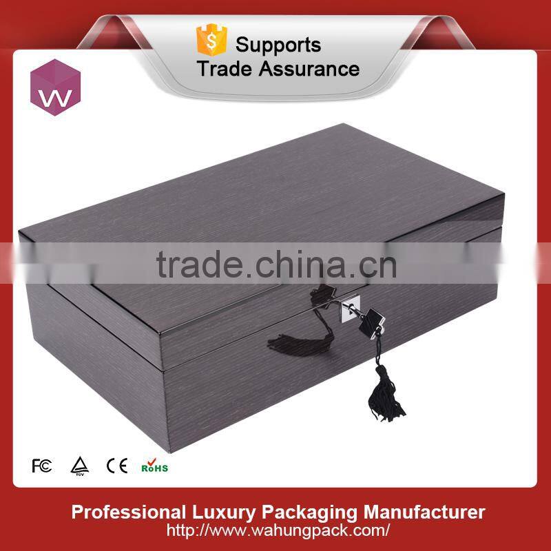 Carbon Fiber Wood Watch Box/ Custom MDF Watch Jewelry Box Design