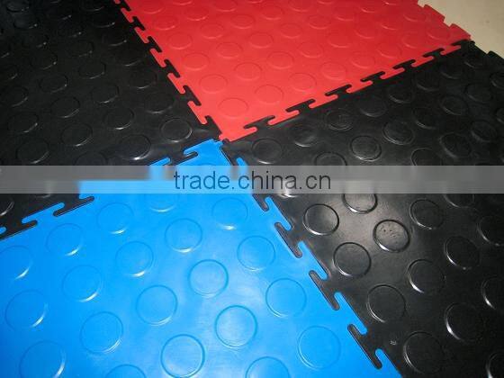 PVC floor lock