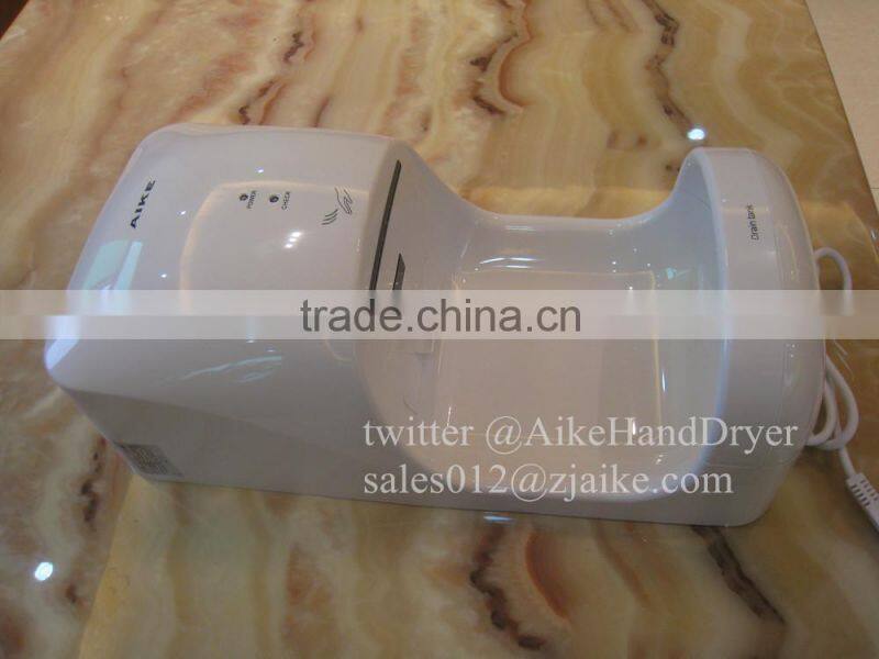AIKE Infrared Auto High Speed Dual Hand Dryer Jet Air Hand Drier