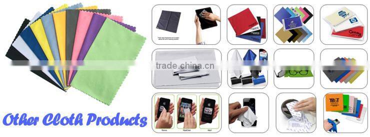 Free Style and Hot Sale Microfiber Eyeglass Cleaning Cloths