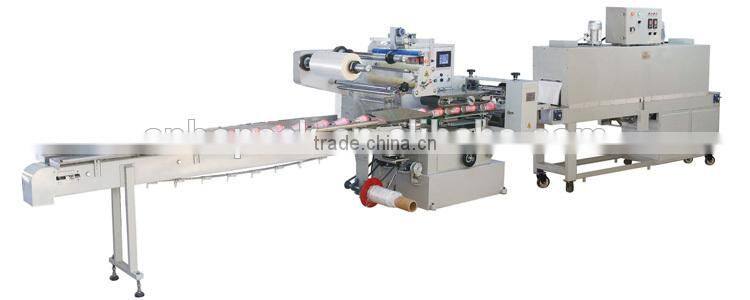 Top quality full automatic heat shrink wrap packaging machine
