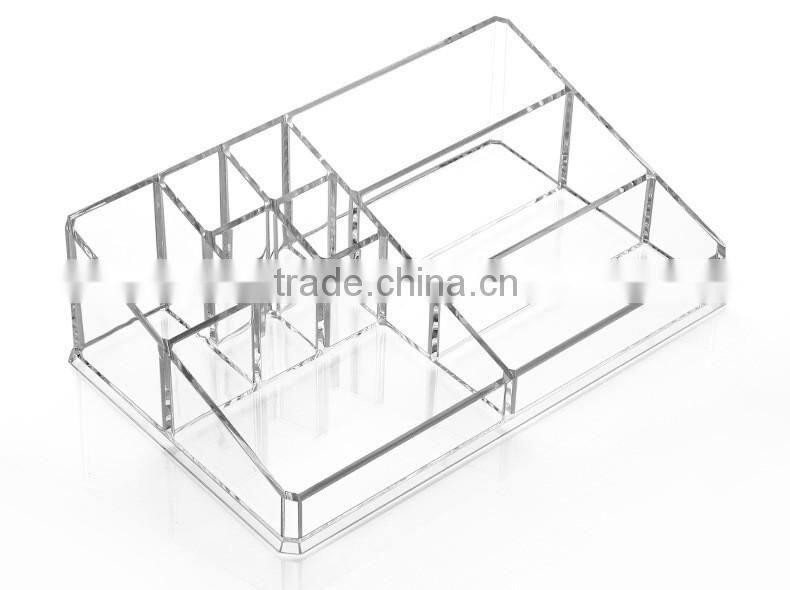 C90 Clear Acrylic Makeup Cosmetic Organizer Storage Case Brush Holder