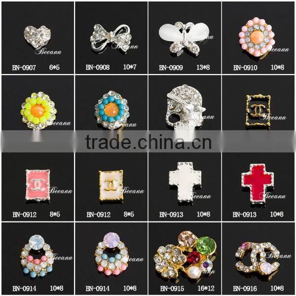 2016 New Style 3D Nail Art Rhinestone Decorations Beauty Colorful Designs Alloy Nail Art For Glitter Manicure Tools