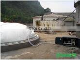 China PUXIN 100-5000 cbm Soft Dome Biogas Plant for Cow Hog Farm Waste Treatment