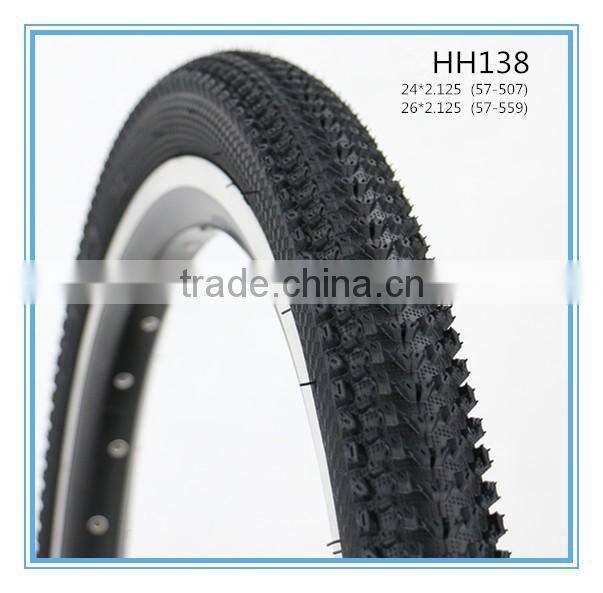 very high rubber road bicycle color tire with ISO9001