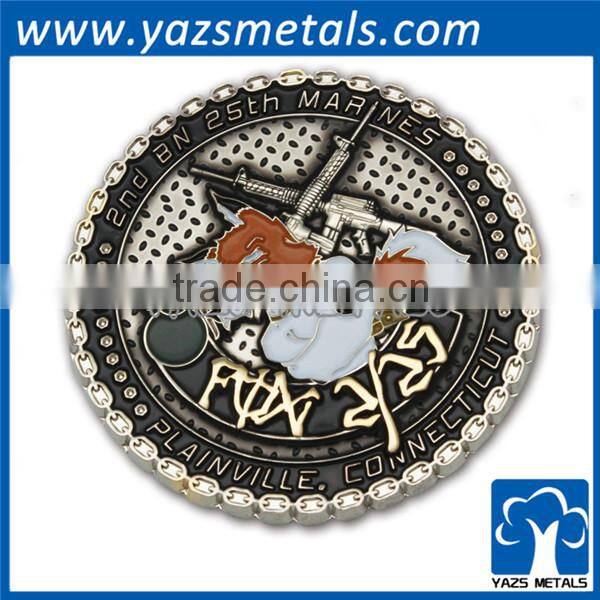 2015 gifts and crafts embossed coin coins