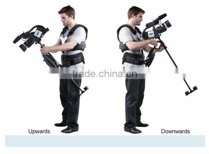 Wondlan Leopard III 1-5 KG Support System Carbon Steadicam Stabilizer +Single Arm +Vest