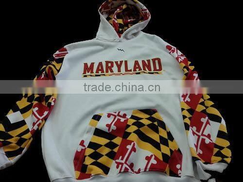 Heavy Sublimation Camo Embroidered Custom Hoodies & Sweatshirts