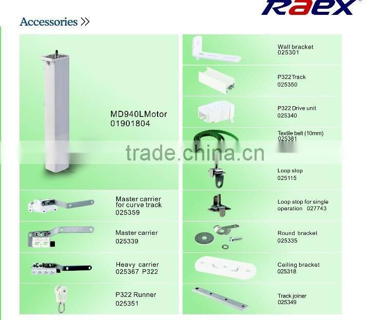 RAEX battery curtain motor MD940L