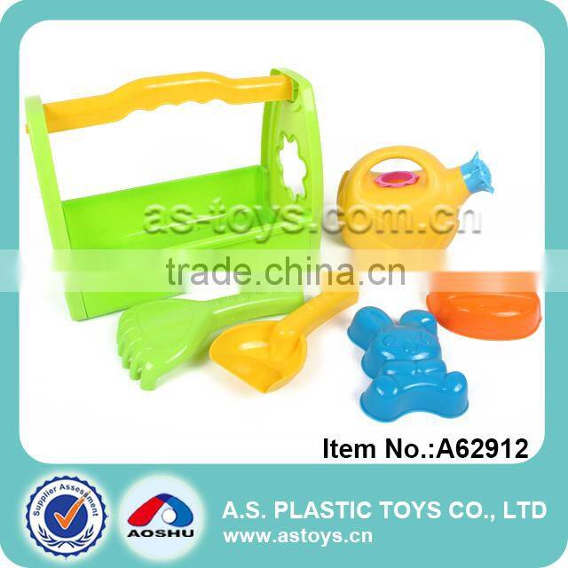 summer sand beach toy 24 pieces short plastic kid garden toy shovel