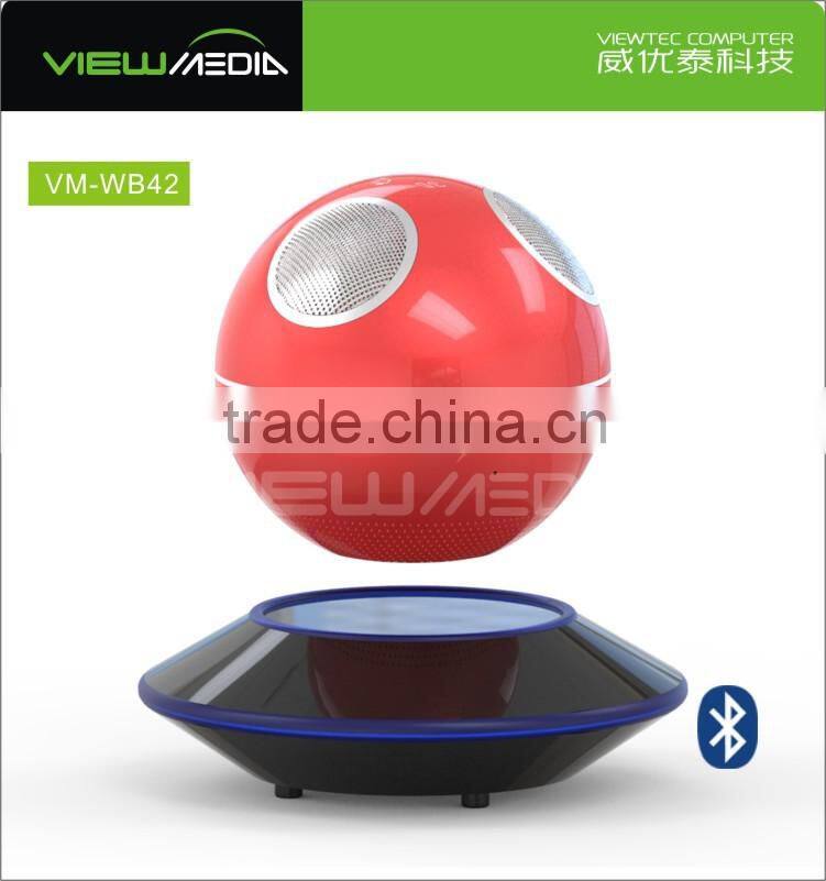 Viewmedia Livitating Bluetooth Speaker Floating Mold with Big Boom Size VM-WB42