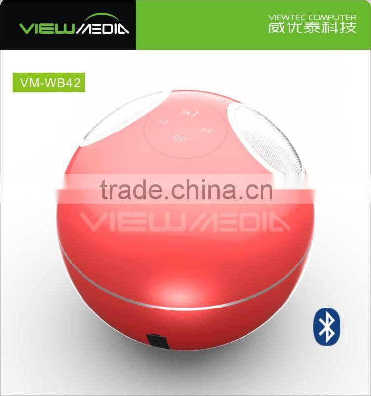 Viewmedia Livitating Bluetooth Speaker Floating Mold with Big Boom Size VM-WB42