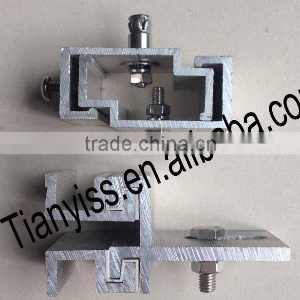glass shelf clamp for precision welding