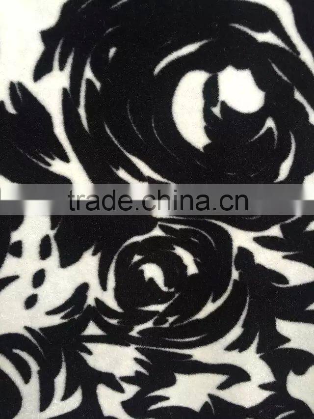 Good Quality Fabric Korea Spun Print Velvet for Lelenga Choli