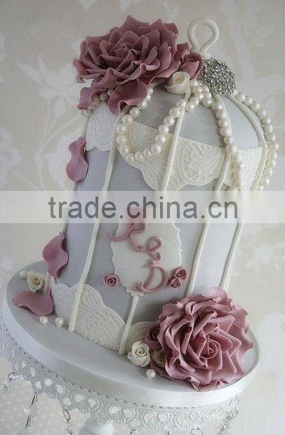 Silicone Fondant Bead Mold, Lace Border cake decorate mould