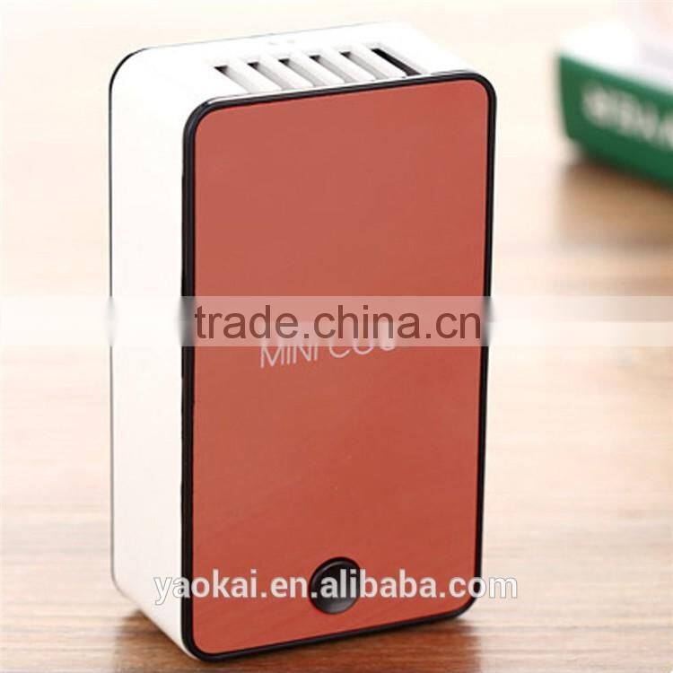 New style standing rechargeable mini bladeless fans with USB port
