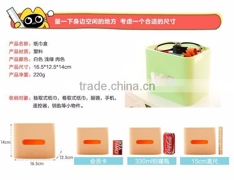 New products 2016 innovative product plastic tissue box buy from china