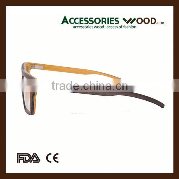 Hot sales fashion wood Optics reading glasses