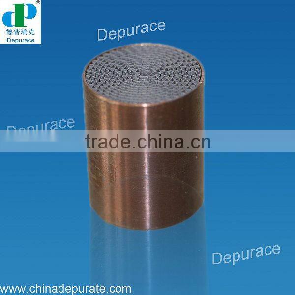 Auto engine exhaust system metal honeycomb catalytic converter