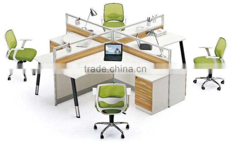 Modern design square office workstation divider office furniture partition