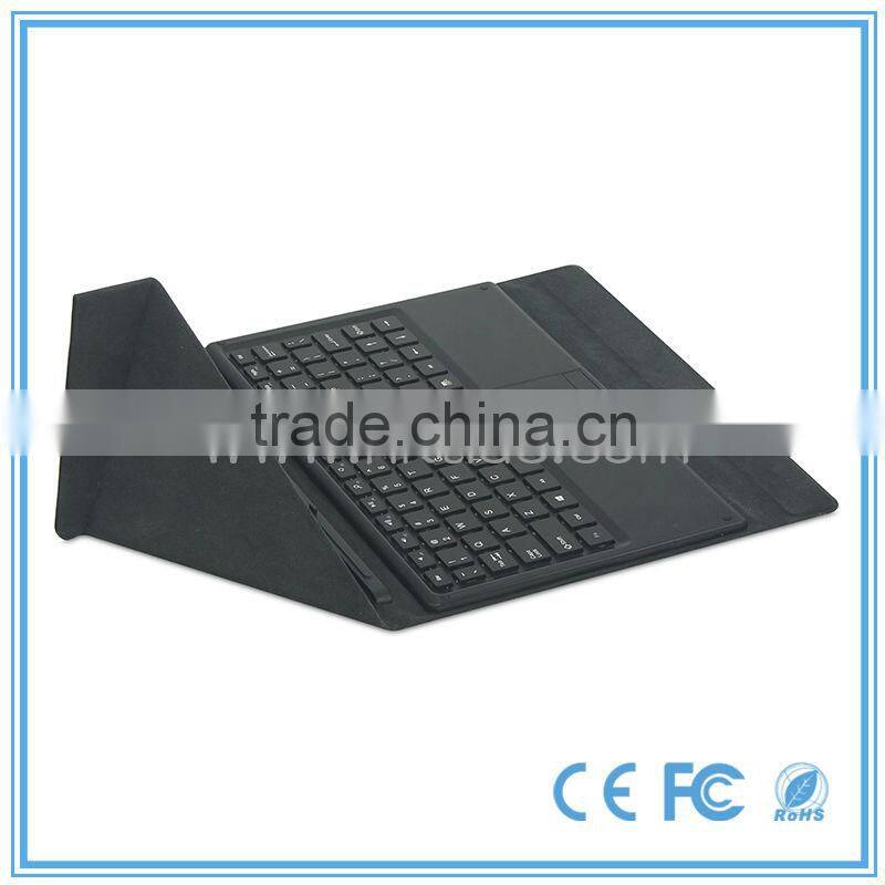 10.1 inch tablet keyboard for windows 8 with touchpad and leather case