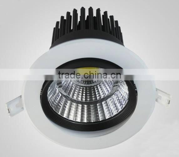 2016 newest Dimmable LED Ceiling Downlight 22w LED COB Downlight Recessed Spot Light Lamp