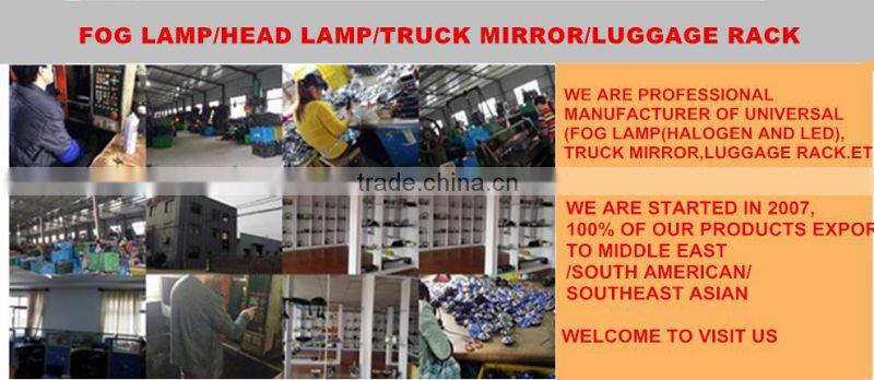 Metal Interior auto heavy truck bus trailer truck rear view mirror truck mirror